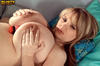 Large breast model porn image