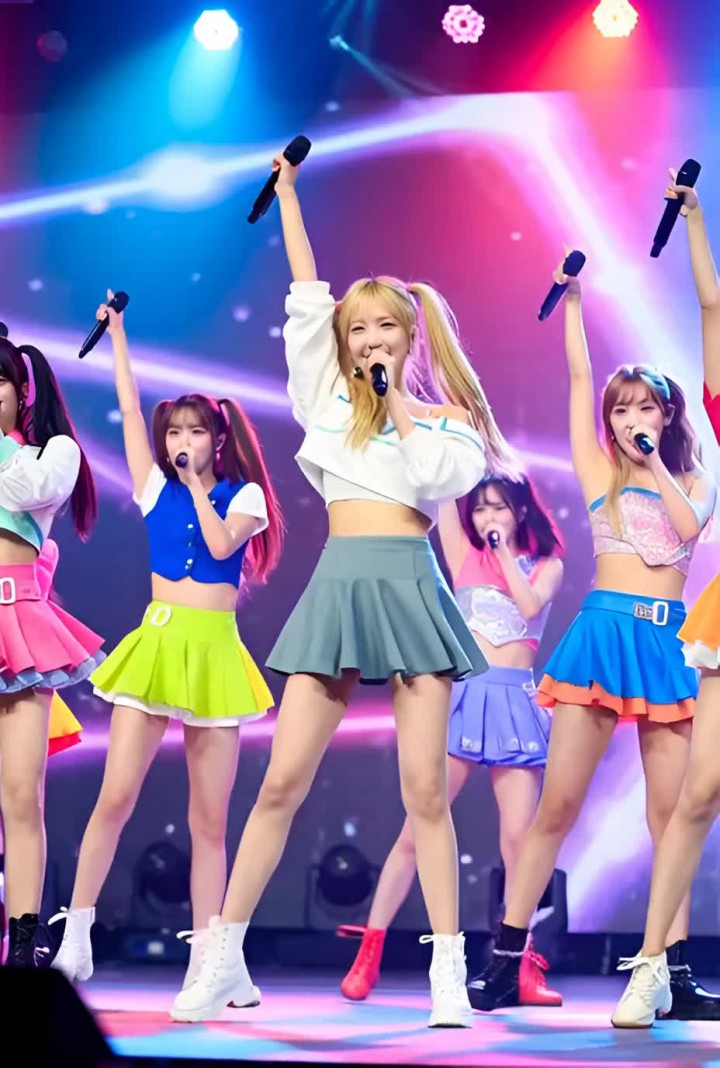 K-pop Idol Girl Group Sex Dance