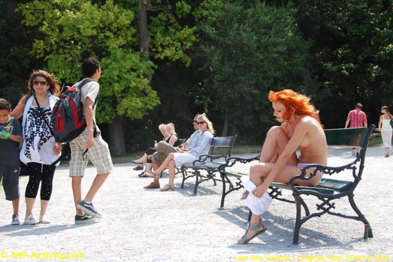 Pleasant public nudity in European cities