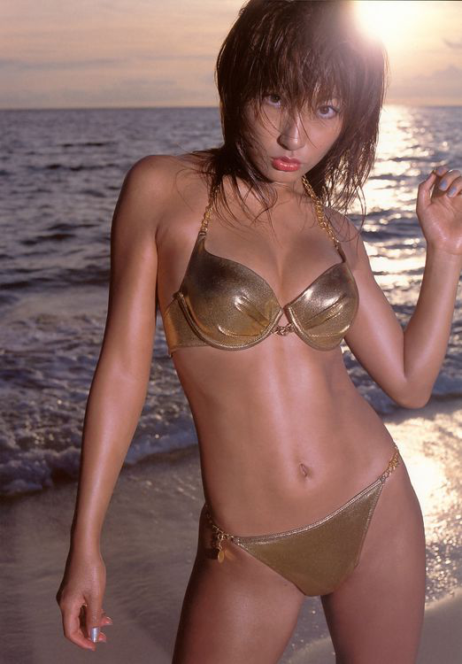Japanese beautiful model Gravure hair nude