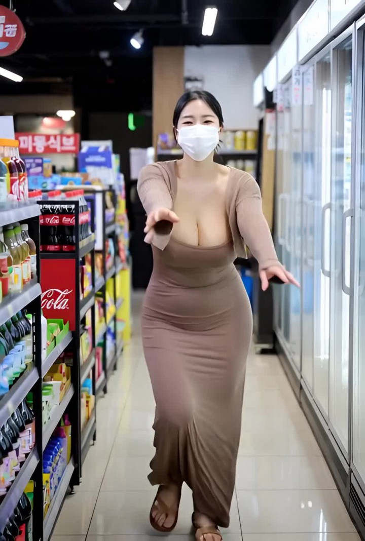 Korean Busty Masked Wife