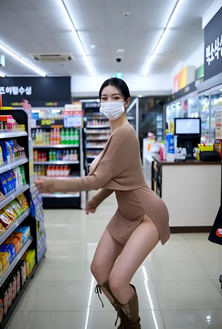 Korean Busty Masked Wife