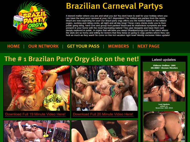 Brazil Party Orgy - Site Fact Review and Porn Samples