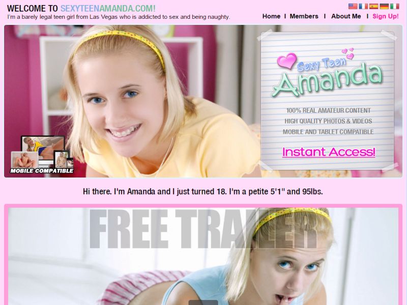 800px x 600px - Sexy Teen Amanda - Site Fact Review and Porn Samples